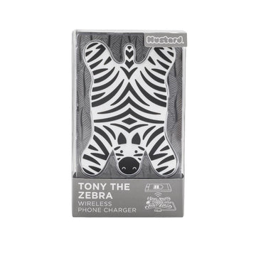 Mustard - Tony the Zebra Wireless Charger